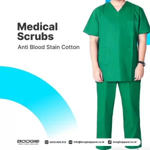 baju jaga medical scrub icu ugd anti noda darah