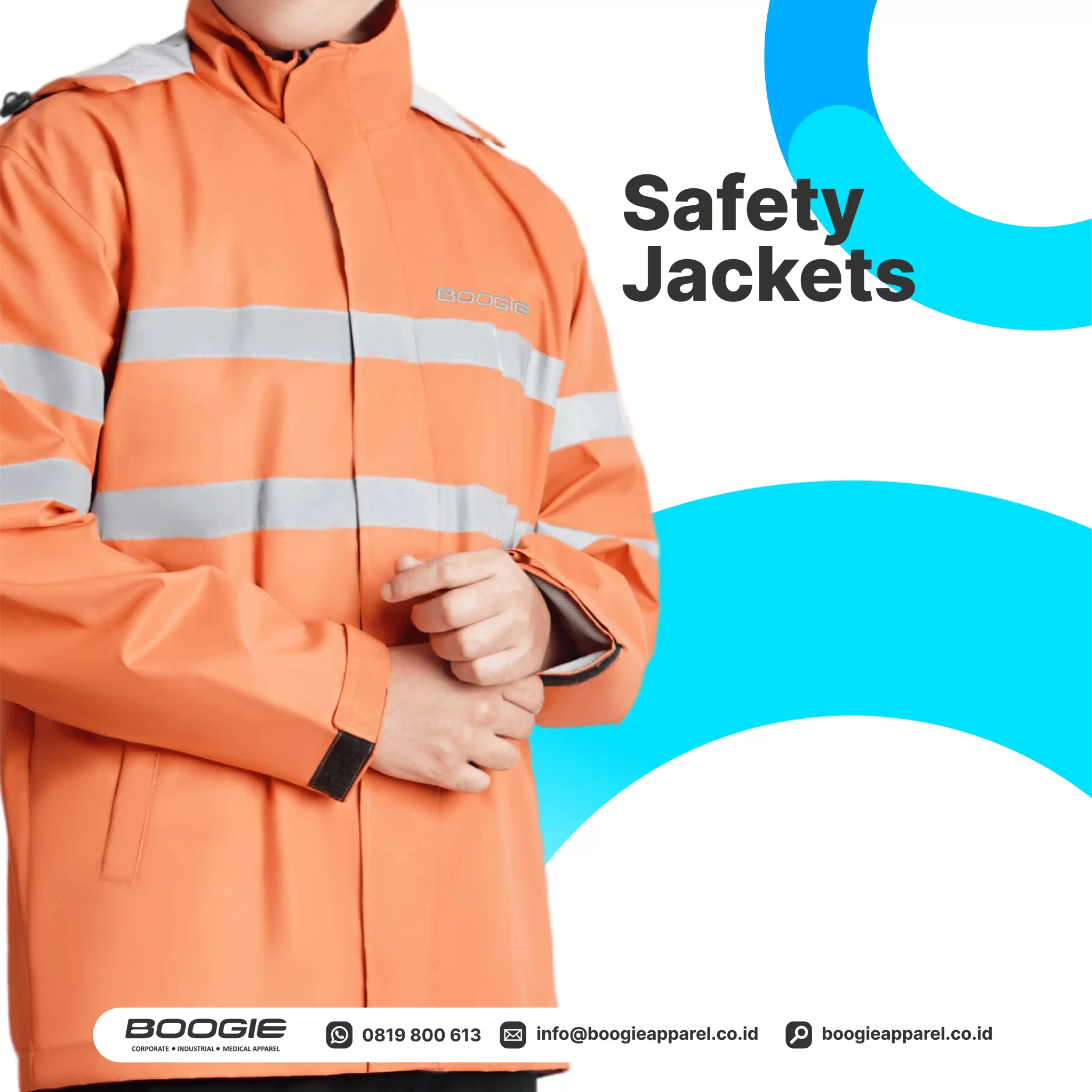 vendor jaket keselamatan supplier hi vis safety jacket k3 produsen jaket reflektor scotchlight 3m