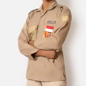 kemeja lapangan pakaian dinas lapangan