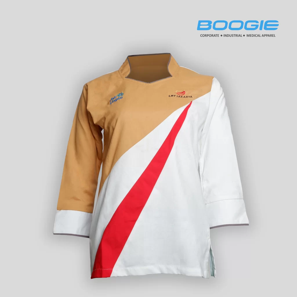 kemeja kerja produksi konveksi boogie apparel model shanghai