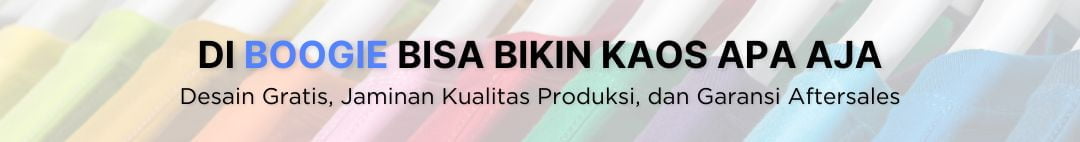 Boogie tempatnya pesan Kaos Seragam!