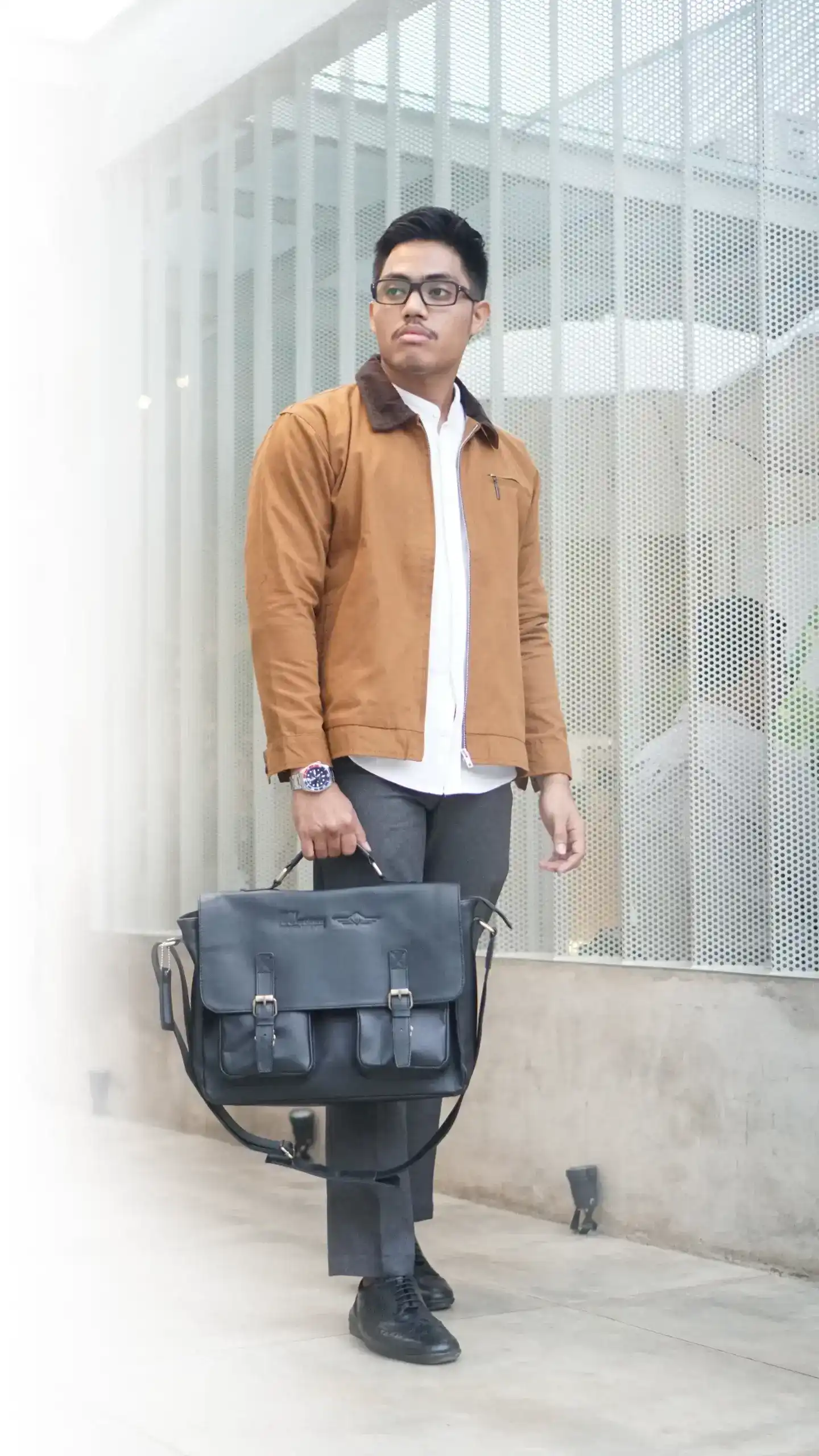 konveksi jaket suede