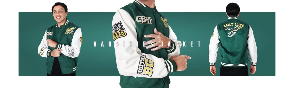custom jaket varsity