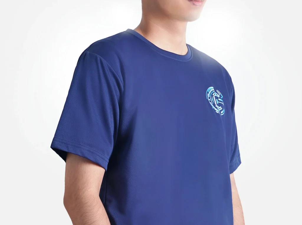 tampilan stylish dari kaos jersey