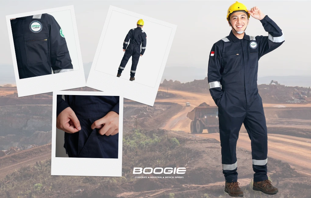 fitur seragam safety custom