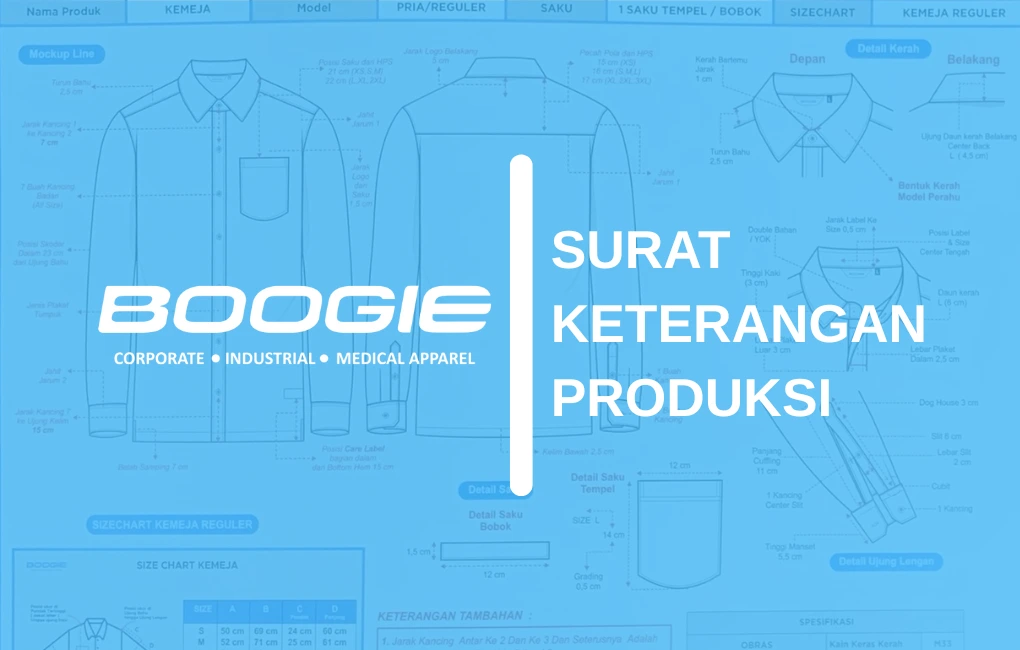 surat keterangan produksi untuk produksi seragam