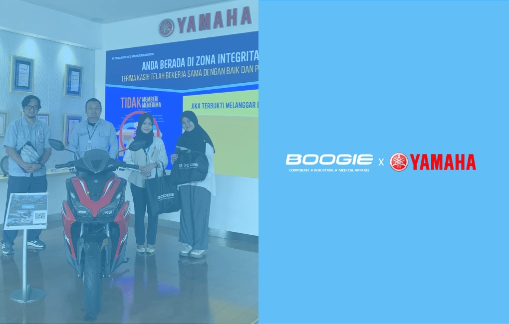 kunjungan pt yamaha ke kantor boogie