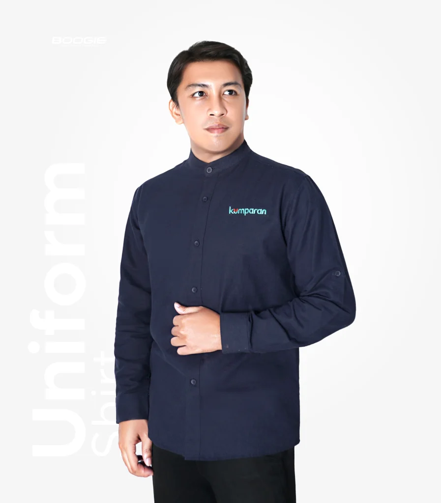 Kemeja linen premium untuk seragam kerja perusahaan