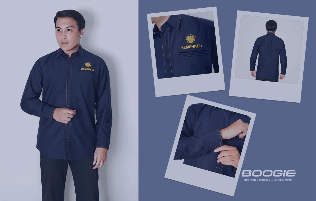 kemeja pdh kemenkeu