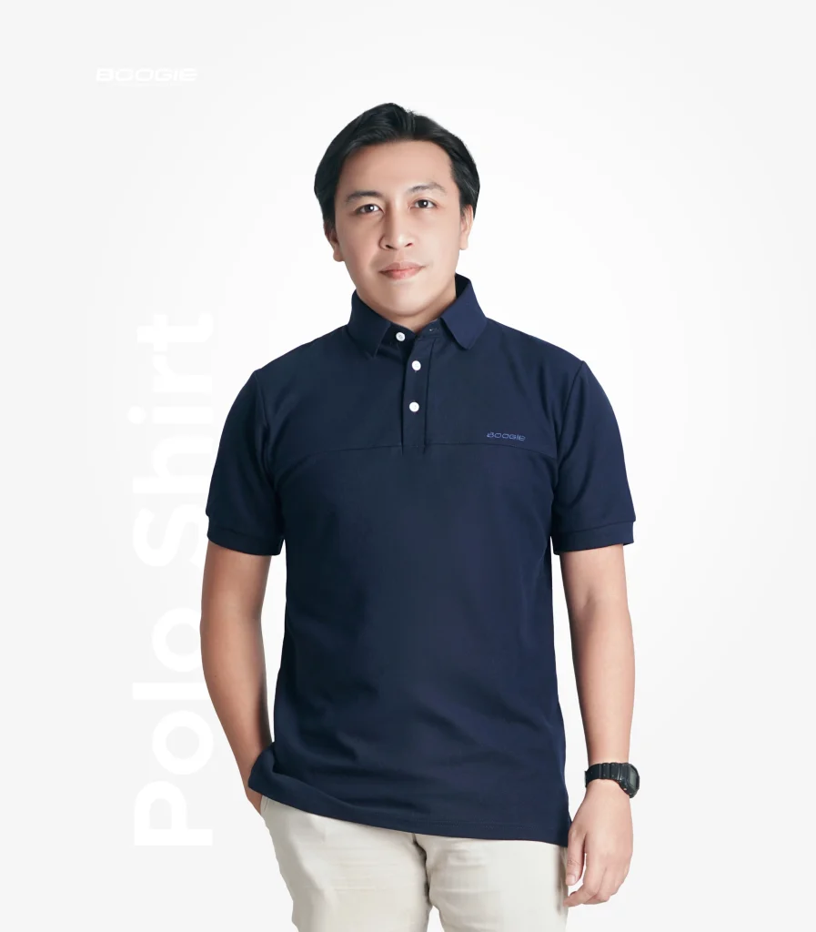 polo shirt sebagai seragam kerja perusahaan dari Boogie Apparel