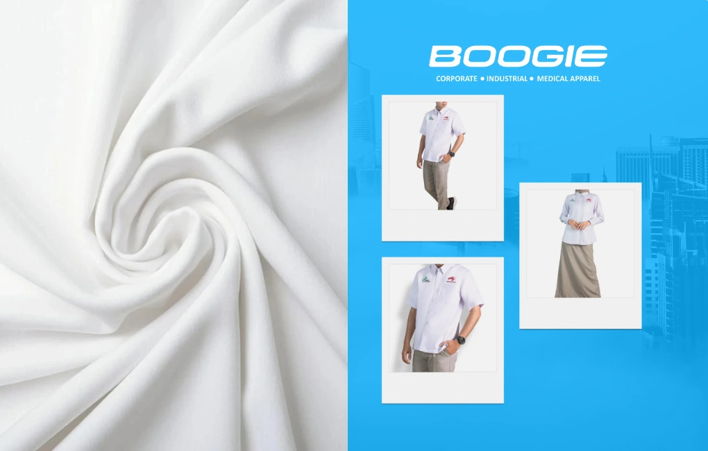 bahan ironless untuk seragam kerja anda