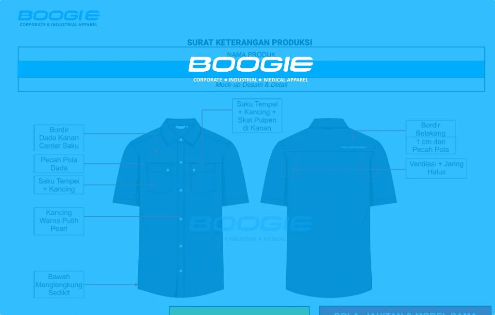 skp produksi seragam