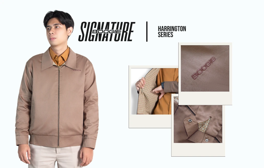 jaket harrington untuk perusahaan anda