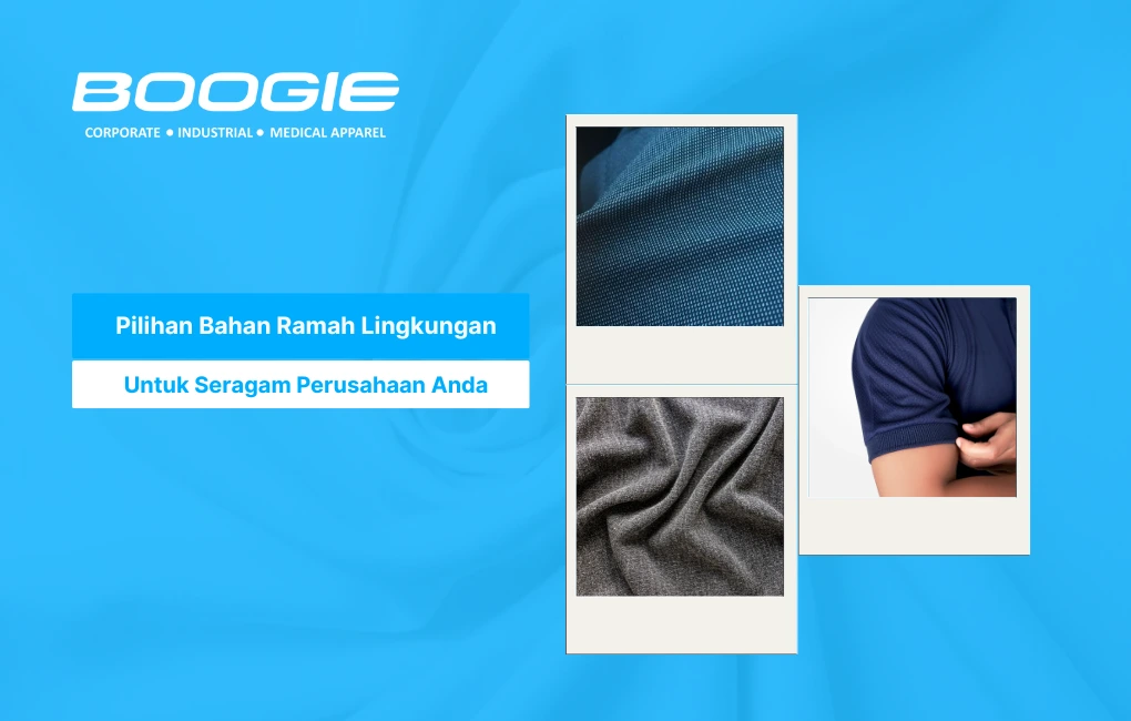 bahan daur ulang untuk seragam kerja perusahaan