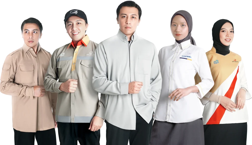 berbagai kemeja kerja produksi boogie apparel