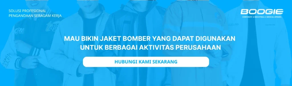 custom jaket bomber untuk perusahaan anda
