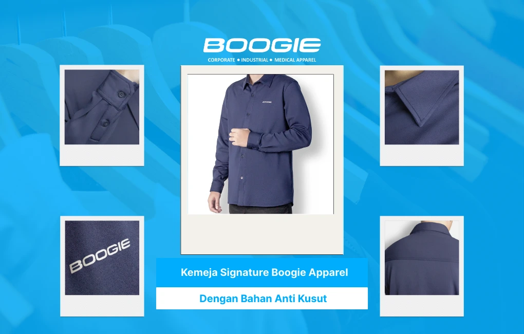 seragam kerja anti kusut dari boogie apparel