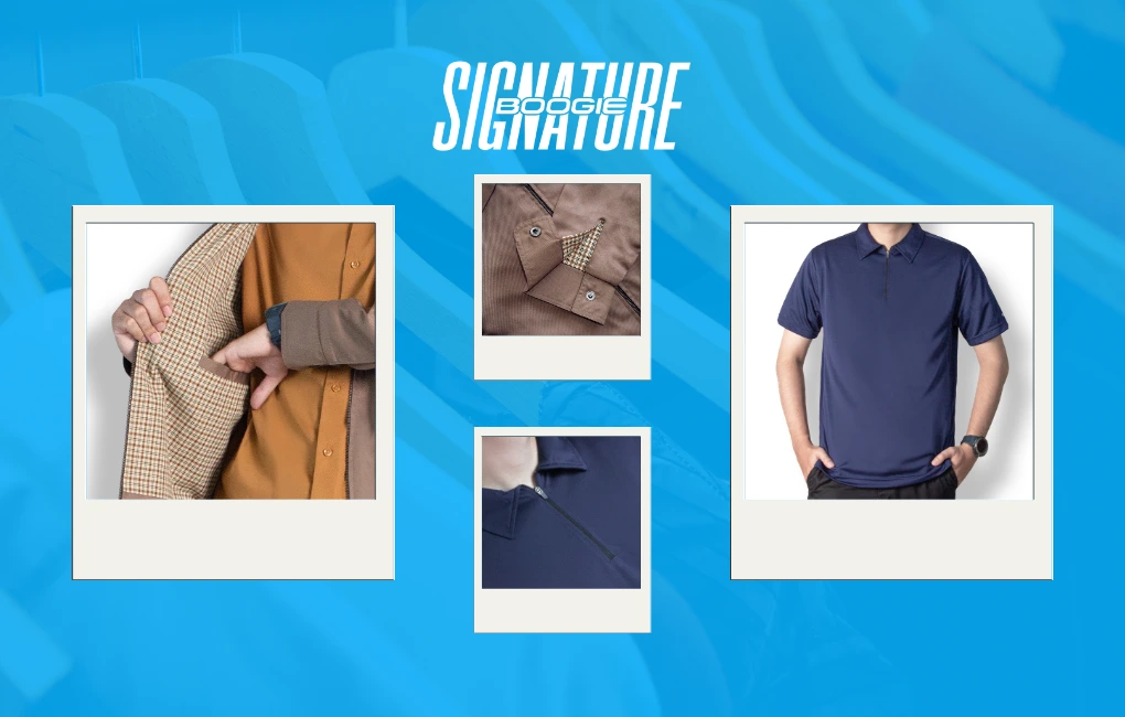 produk signature boogie apparel untuk seragam kerja perusahaan