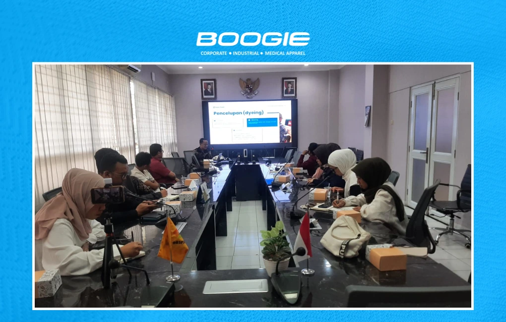 pelatihan tekstil bersama balai besar tekstil demi memajukan apparel di indonesia