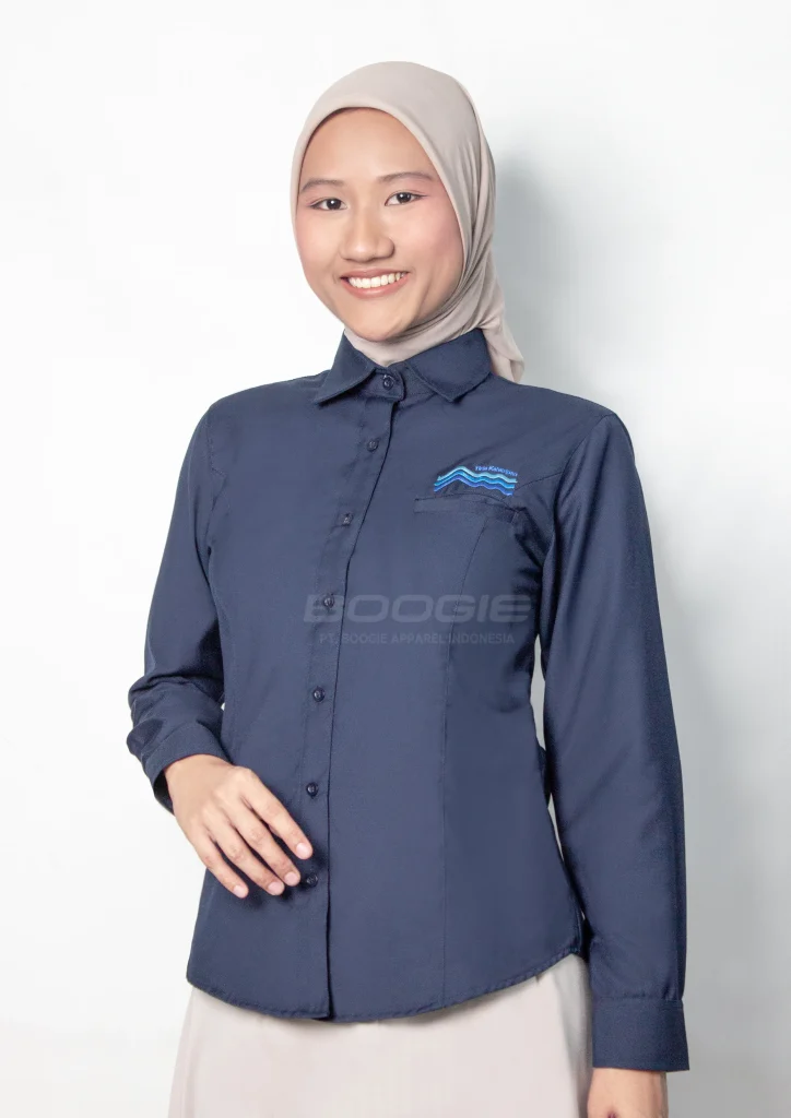 kemeja pdam perempuan by bogie apparel