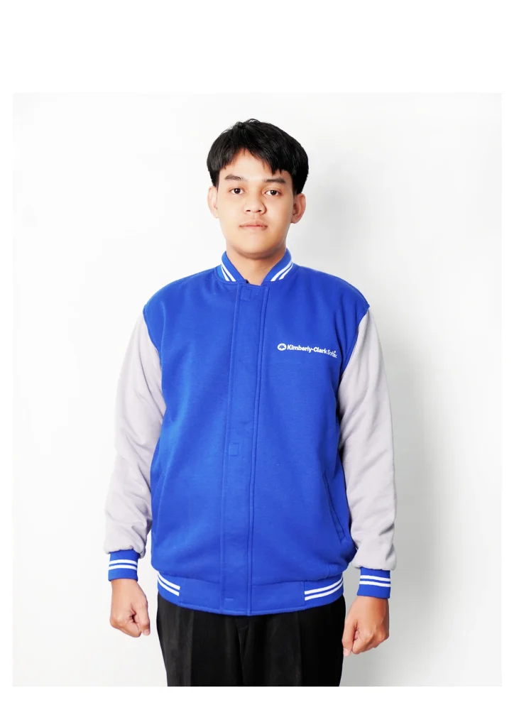 jaket softex tampak depan