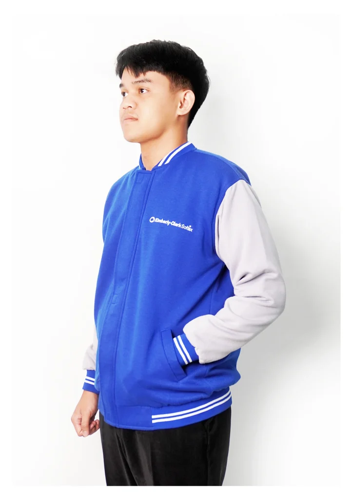 jaket softex tampak samping