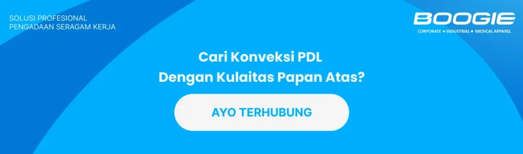 vendor seragam kerja lapangan pdl terpercaya