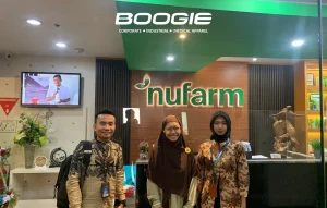seragam nufarm yang dibuat oleh boogie apparel