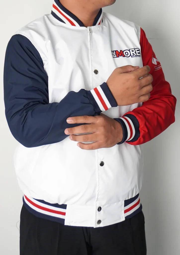 jaket custom varsity untuk msig