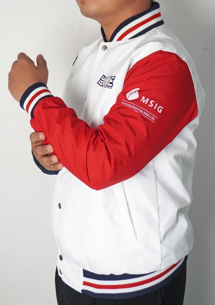 jaket custom varsity untuk msig