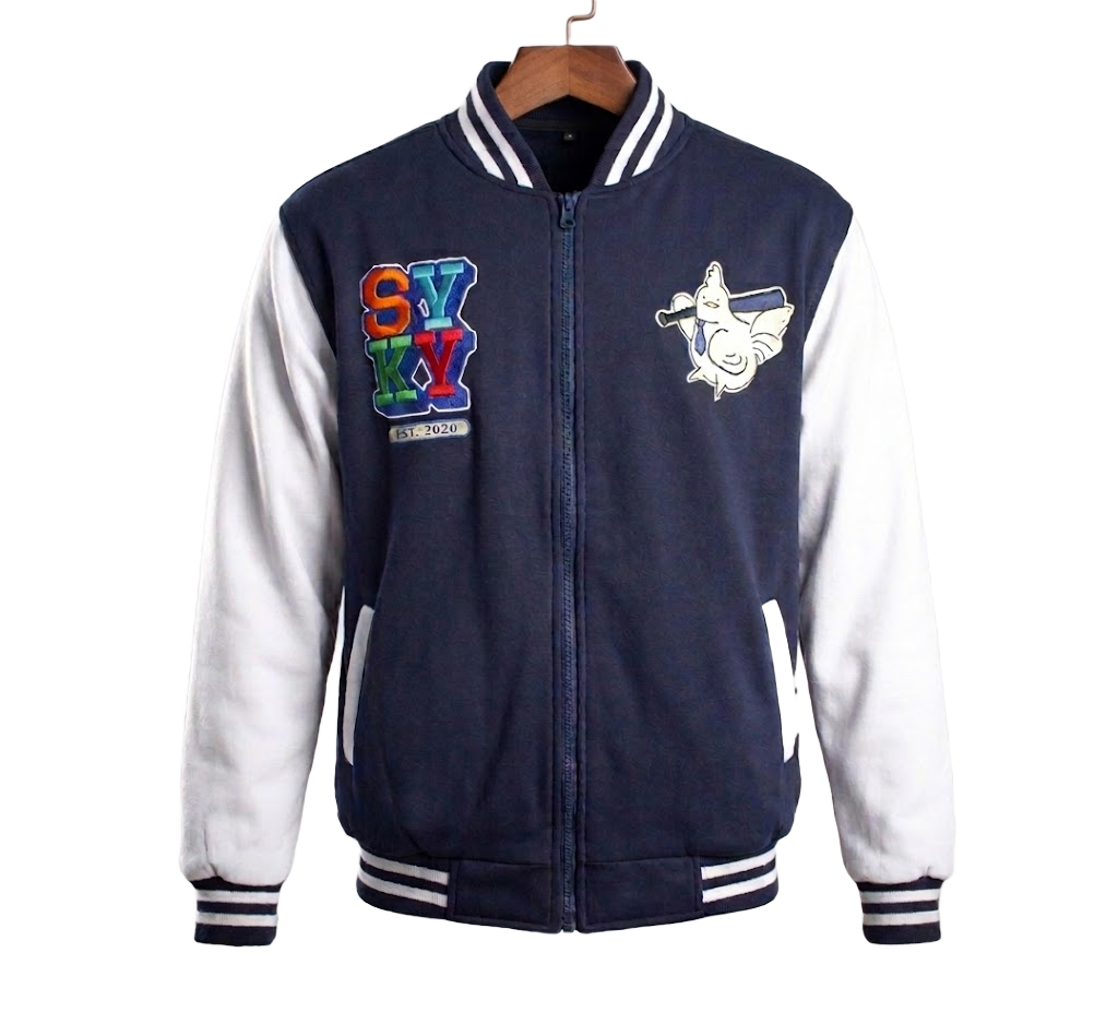 ghost mannequin jaket varsity sayakaya