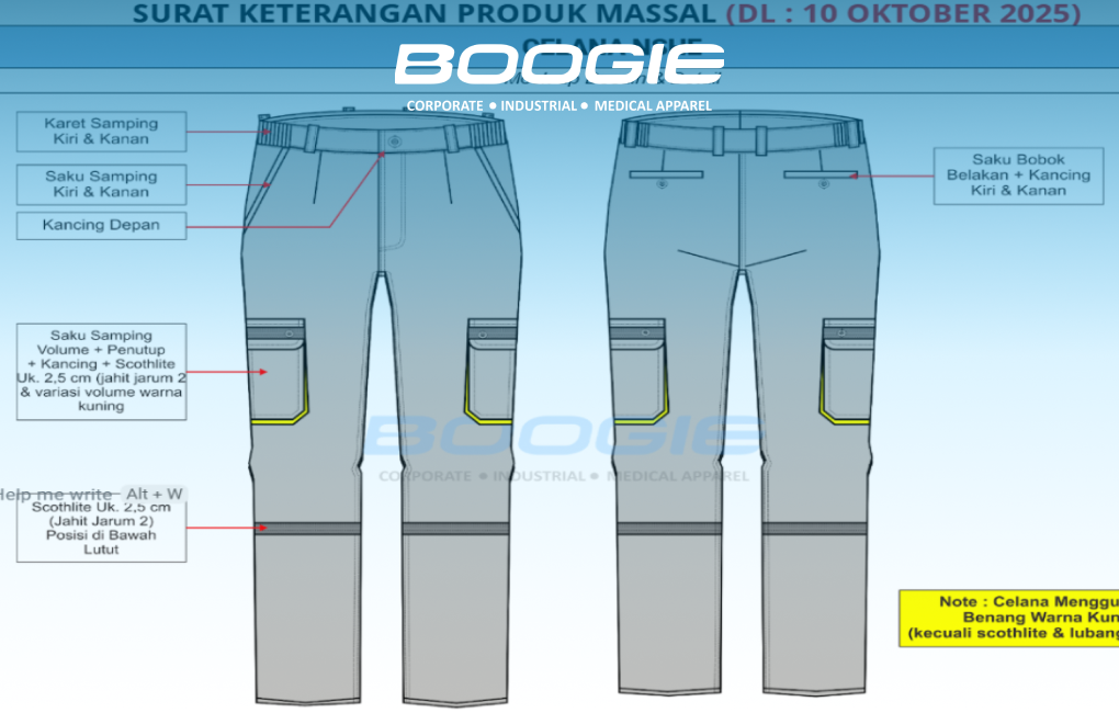 dokumen skp by boogie apparel