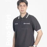 custom polo karyawan lrt