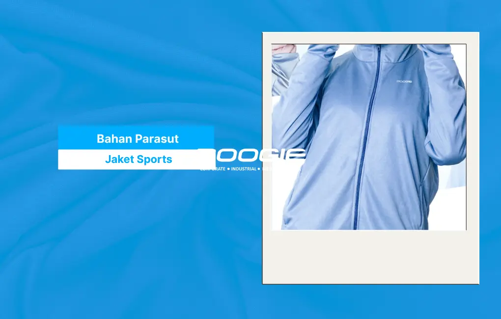 bahan parasut untuk jaket custom perusahaan
