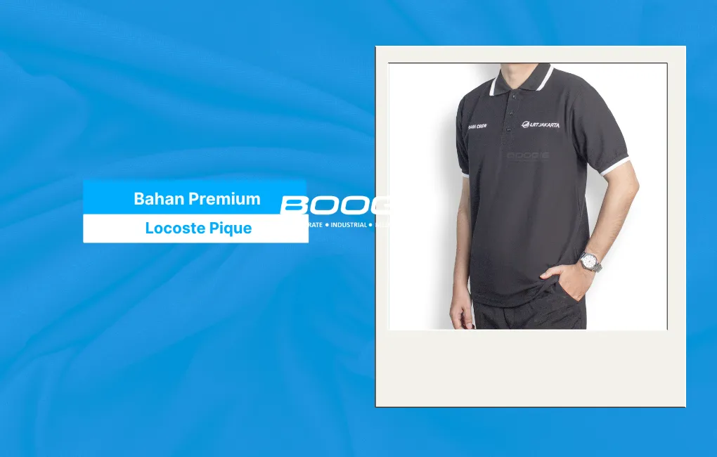 polo shirt bahan lacoste pique