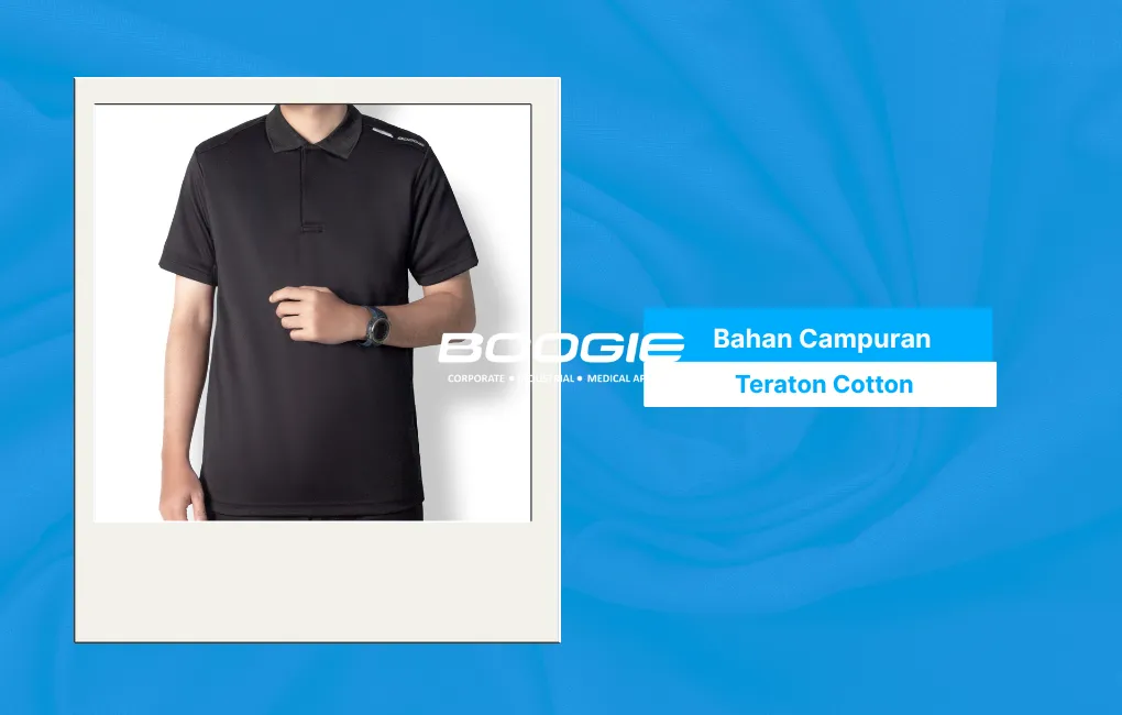 konveksi polo shirt bahan terraton cotton skala besar