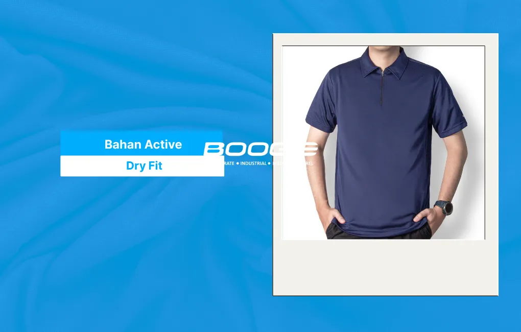 vendor polo shirt dry fit untuk event perusahaan