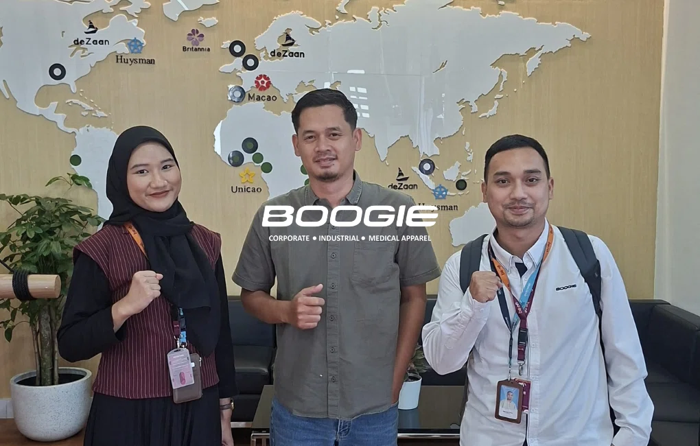 Boogie Apparel visit OPI