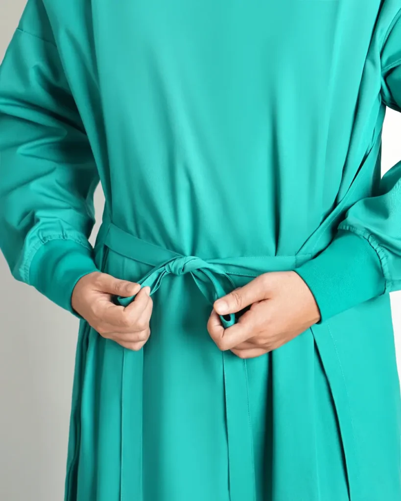 detail gown medis