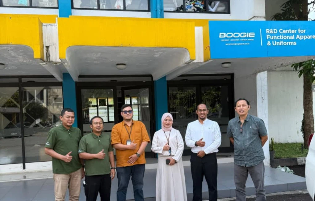 Procurement kunjungi kantor konveksi seragam Boogie Apparel